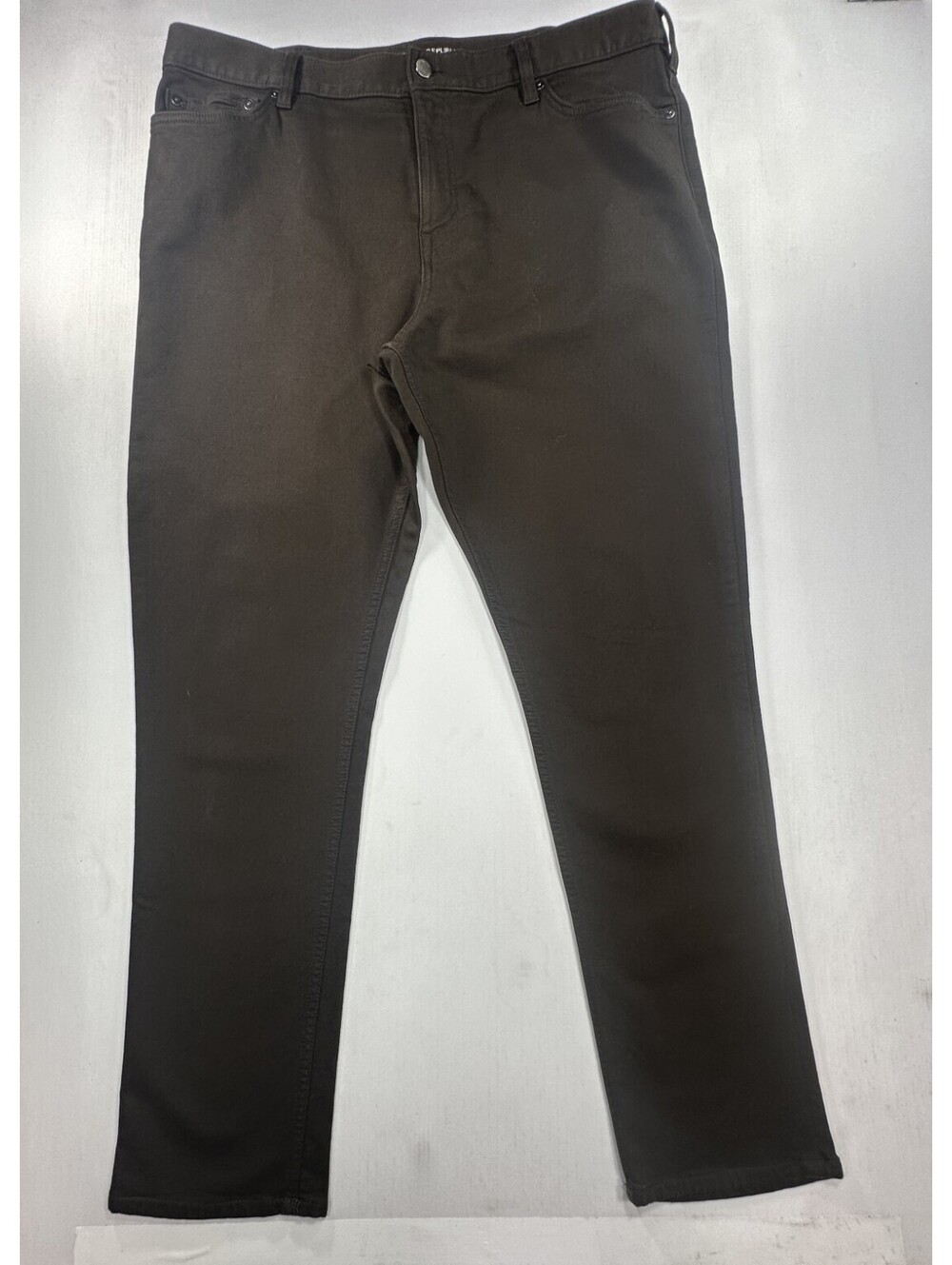 Banana Republic Slim Fit Travel Jeans Brown Mens 38/32
